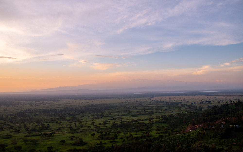 Queen Elizabeth National Park landscape