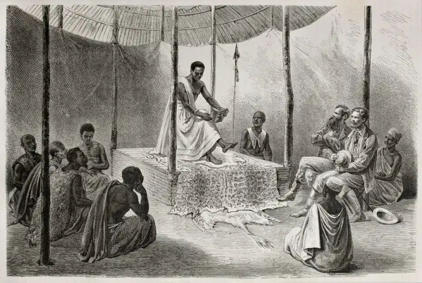 Explorers visiting Bunyoro Kitara Kingdom