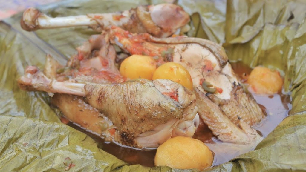 Luwombo - a traditional delicacy in Uganda